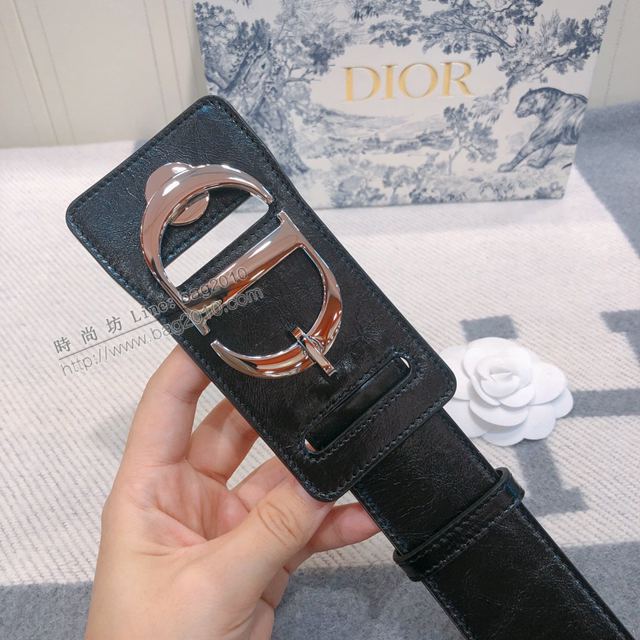 Dior皮帶 迪奧時尚女款新品 義大利原單皮 cd暗鎖銅扣 Dior女士皮帶  xfp2136